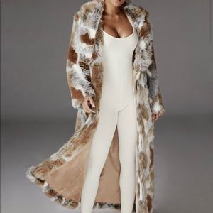 Long Faux fur coat